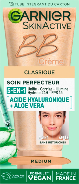 Soin Visage Perfecteur Bb Crème Garnier Skinactive 