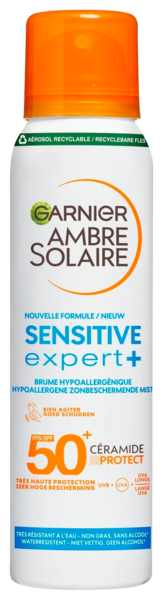 Brume Protection Solaire Sensitive Expert + Garnier 