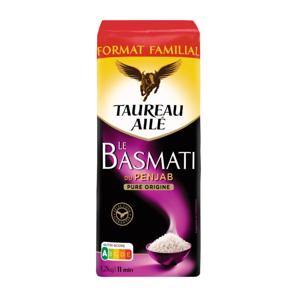Riz Basmati Du Penjab Taureau Ailé