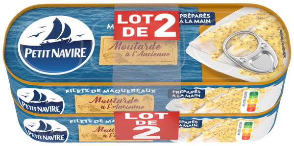Filets De Maquereaux À La Moutarde Petit Navire