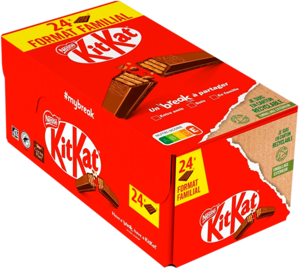 Barres Chocolat Kitkat