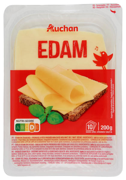 15% De Remise Immédiate Sur La Gamme Des Fromages En Tranches Auchan