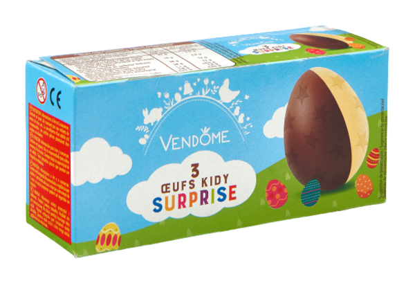 Lot De 3 Oeufs Kidy Surprise Vendôme