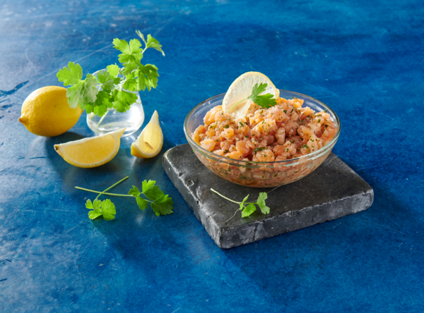 Tartare De Saumon Au Citron/Persil Ou À L'avocat