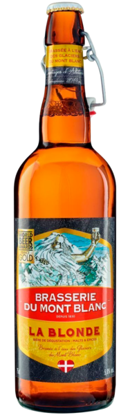 Bière Blonde Mont Blanc
