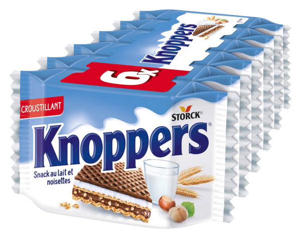 Gaufrettes Au Lait Et Noisettes Knoppers