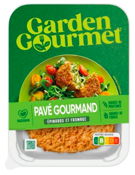 Pavé Gourmand Épinards Et Fromage Garden Gourmet 