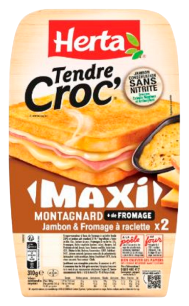 Croque-Monsieur Maxi Montagnard Herta