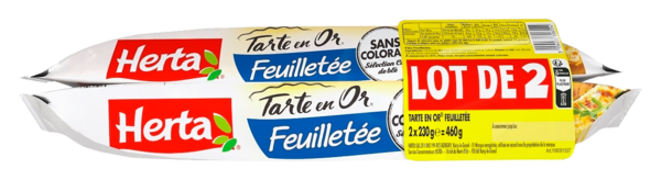 Tarte En Or Pâte Feuilletée Herta