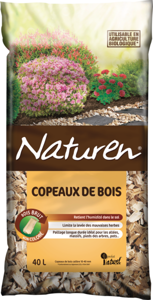 Copeaux De Bois Naturel 40 L 