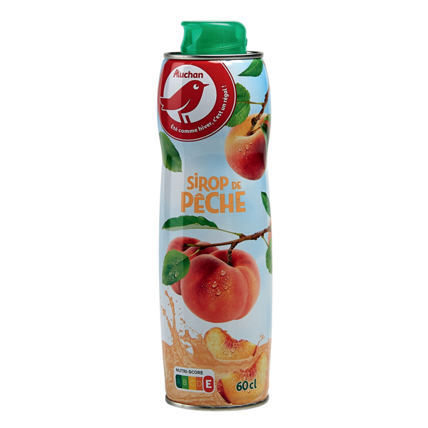 Sirop De Pêche Auchan