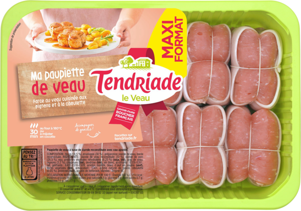 Paupiettes De Veau Tendriade