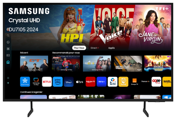 Tv Led 85" / 216 Cm Samsung Tu85Du7105 Auchan XXL : En gros, vous êtes toujours gagnant