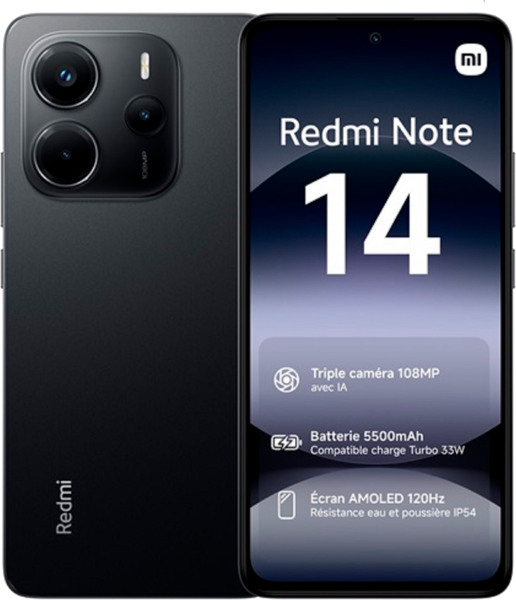 Smartphone Xiaomi Redmi Note 14 4G 8/256Go Auchan XXL : En gros, vous êtes toujours gagnant