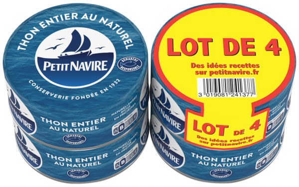 Thon Entier Naturel Petit Navire