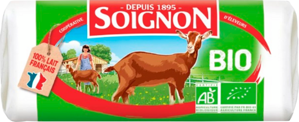 Bûche De Chèvre Bio Soignon