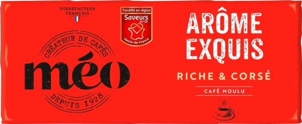 Café Moulu Arôme Exquis Méo