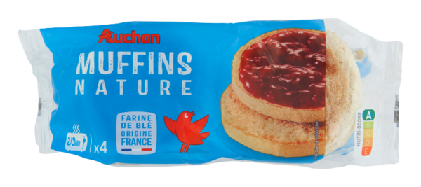 Muffins Nature Auchan