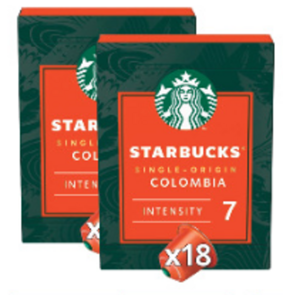 Capsules Café Colombia Starbucks