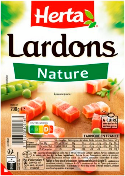Lardons Herta