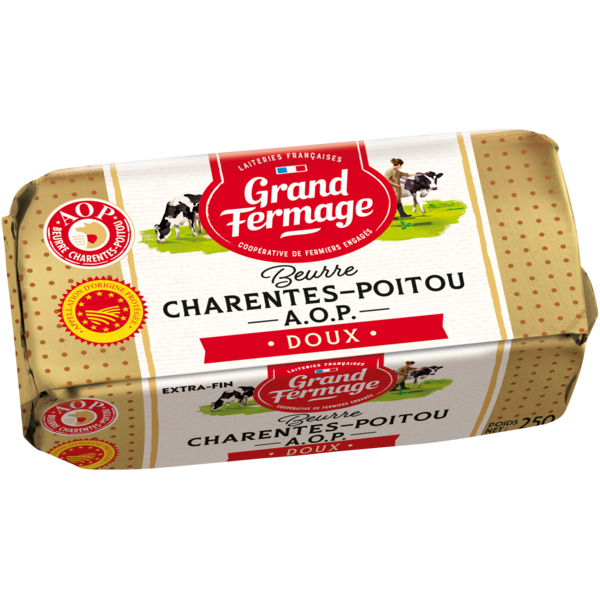 Beurre Moulé Charentes-Poitou Grand Fermage
