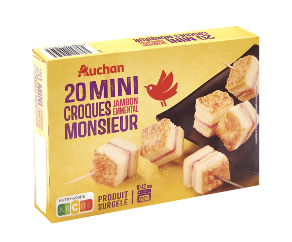 Mini Croques Monsieur Surgelés Auchan