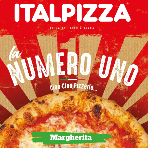 Pizza Margherita Numéro Uno Surgelée Italpizza