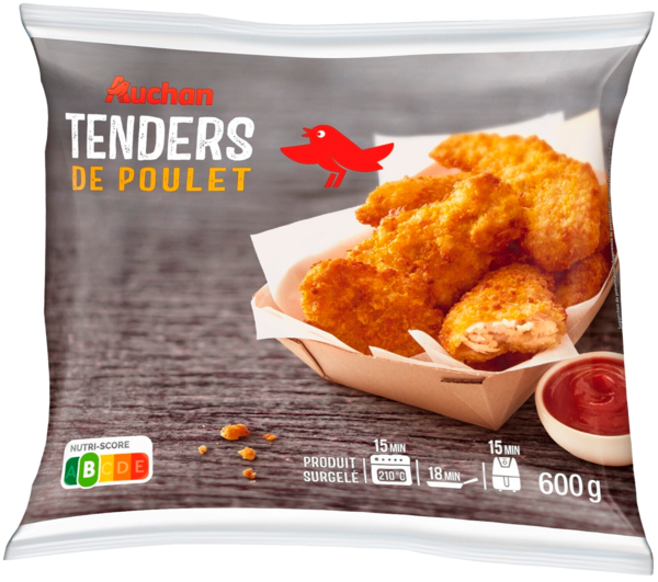 Tenders De Poulet Surgelés Auchan