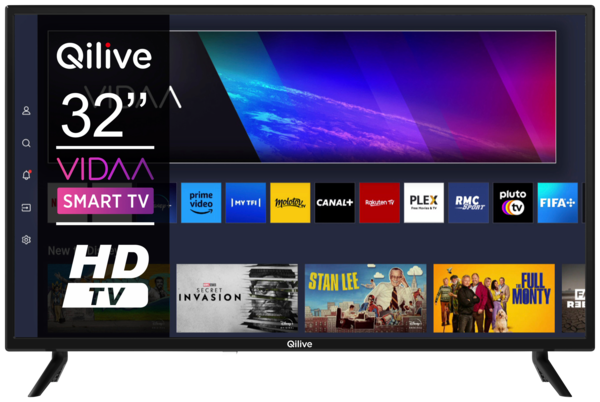 Tv Led 32" / 80 Cm Qilive Q32Hs231B