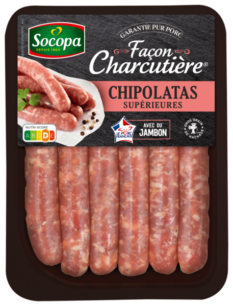 6 Chipolatas Façon Charcutière Socopa