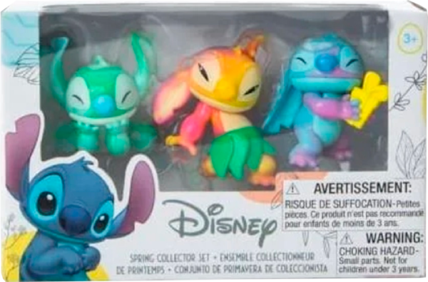 Pack 3 Figurines Stitch Auchan Embarquement immédiat pour les prix bas
