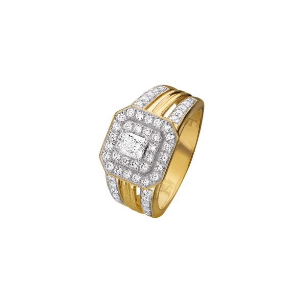 Bague Or 750 Millièmes Rhodié Et Diamants 0,91 Carat* Auchan SOLDES : jusqu'à -70% !