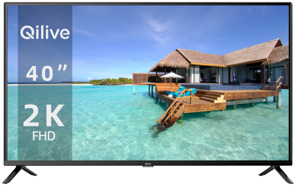 Tv Led 40"/100 Cm Qilive Q40F242 Auchan SOLDES : jusqu'à -70% !