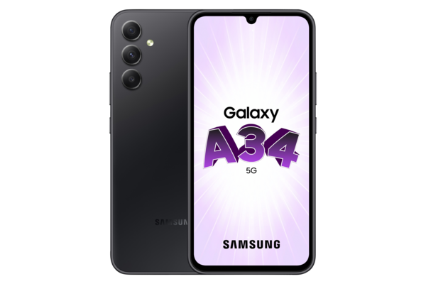 Smartphone Samsung A34 5G 128Go Auchan SOLDES : jusqu'à -70% !