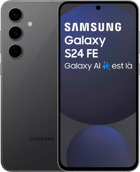 Smartphone Samsung S24 Fe 5G 128Go Auchan SOLDES : jusqu'à -70% !