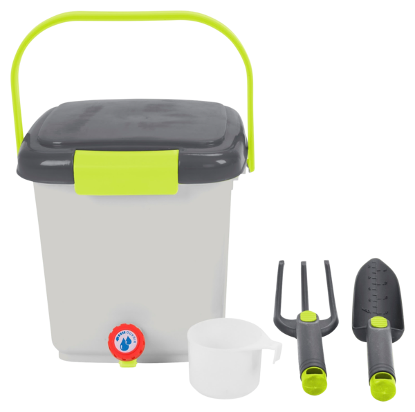Composteur Bokashi 8 L Gardenstar Auchan SOLDES : jusqu'à -70% !