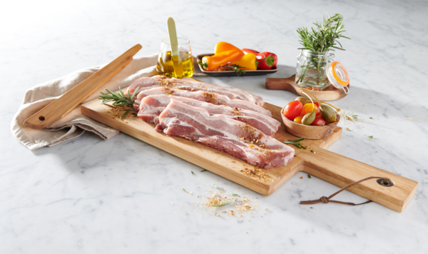 Porc : Poitrine Tranchée Avec Os