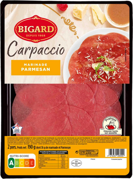 Carpaccio Bigard