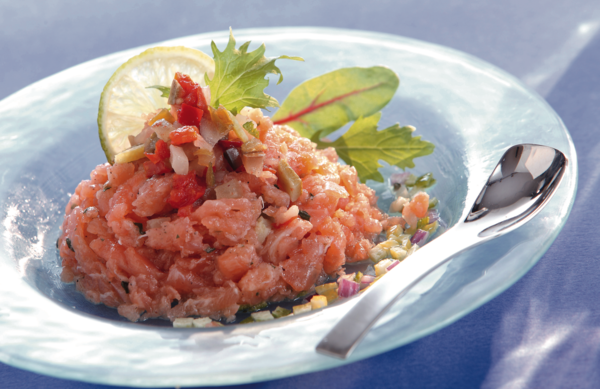 Tartare De Truite Tomate Basilic Ou Saint-Jacques Façon Ceviche