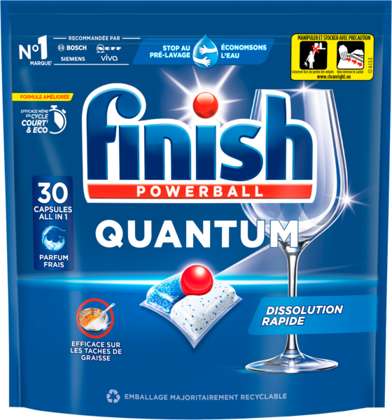 Capsules Lave-Vaisselle Quantum Finish