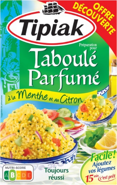 Taboulé Citron & Menthe Tipiak