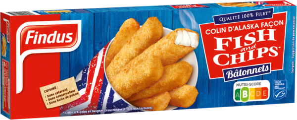 60% De Remise Immédiate Sur Le 2Ème Au Choix Sur La Gamme Fish And Chips Surgelé Findus