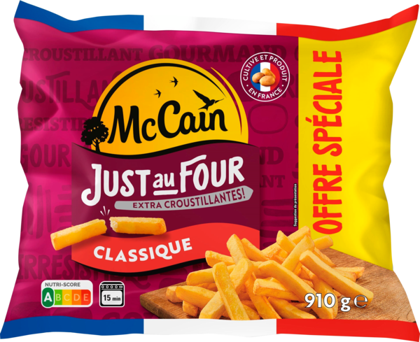 Frites Just Au Four Classique Mc Cain