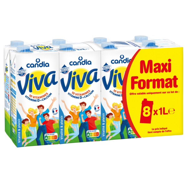 Lait Viva De Candia