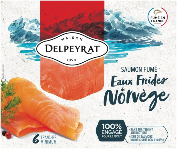 Saumon Fumé Eaux Froides De Norvège Maison Delpeyrat