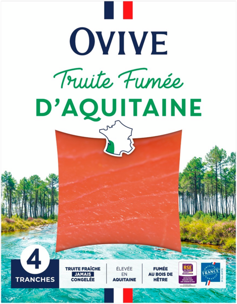 Truite Fumée D'aquitaine Ovive