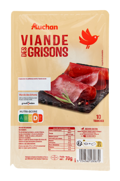 Viande Des Grisons Auchan