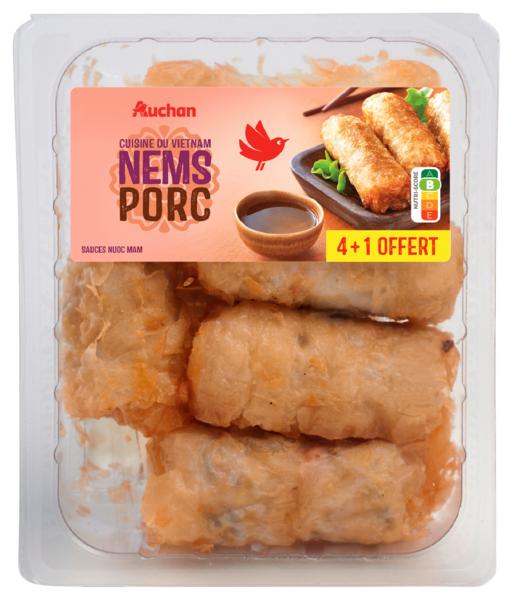 Nems Au Porc Auchan