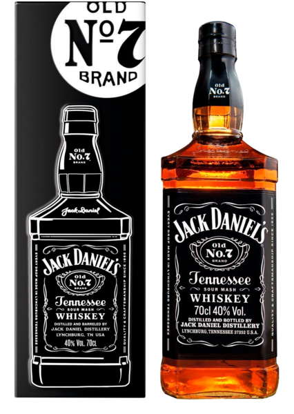 Coffret Whisky Jack Daniel's Old N°7