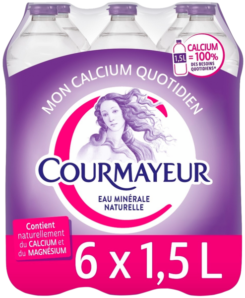 Eau Minérale Naturelle Courmayeur